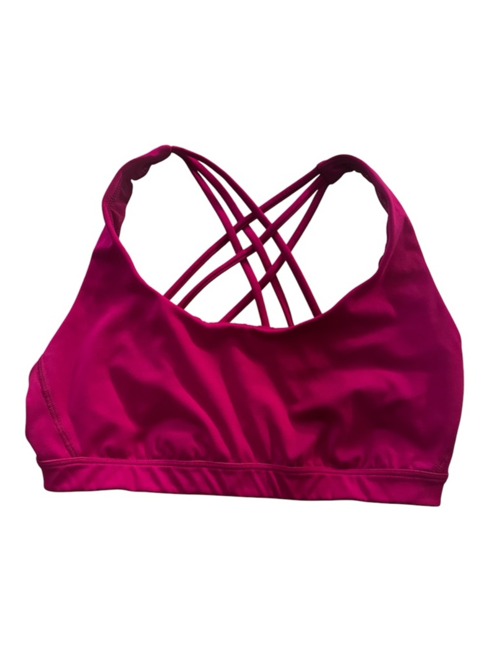 Victoria's Secret Strappy Sports Bra - Fuchsia